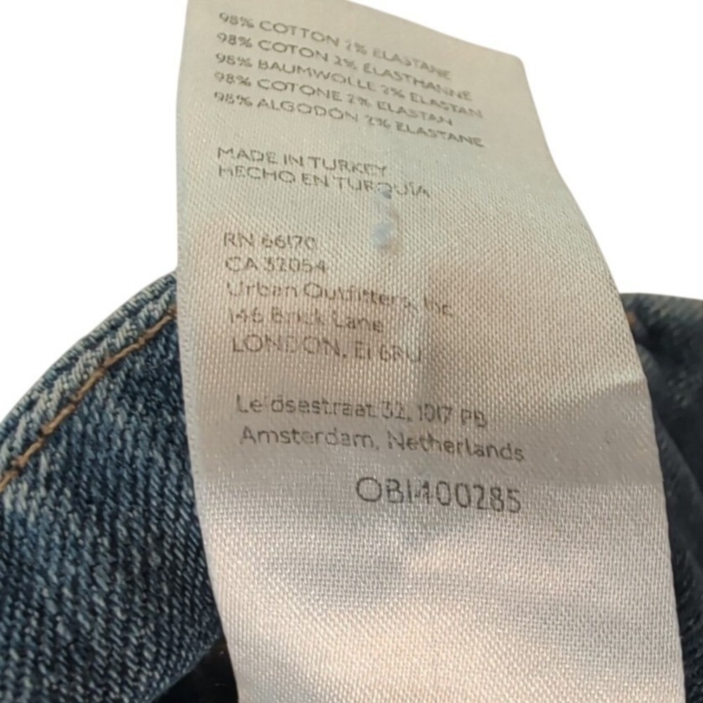 Anthropologie Pilcro The Skipper High-Rise Cropped Wide-Leg Jean Sz 31 (31x24.5) - Picture 8 of 9